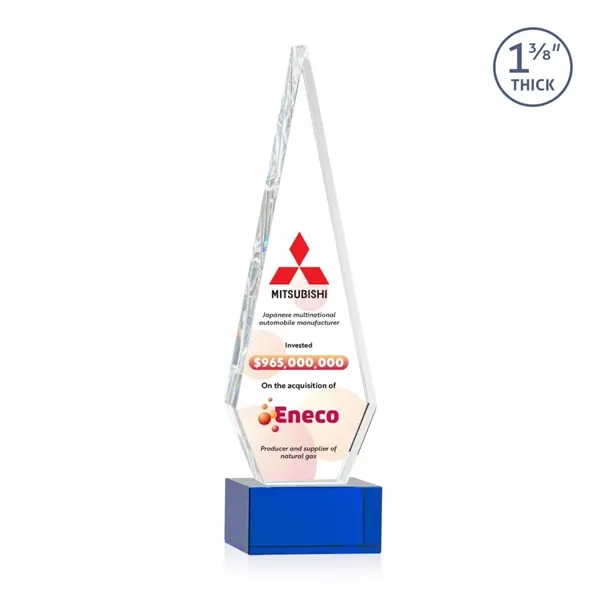 This Optical Crystal Springfield VividPrint™ Award on base features an elongated,... from ASI 84592 St Regis Group / St Regis