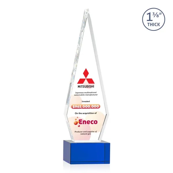 This Optical Crystal Springfield VividPrint™ Award on base features an elongated,... from ASI 84592 St Regis Group / St Regis