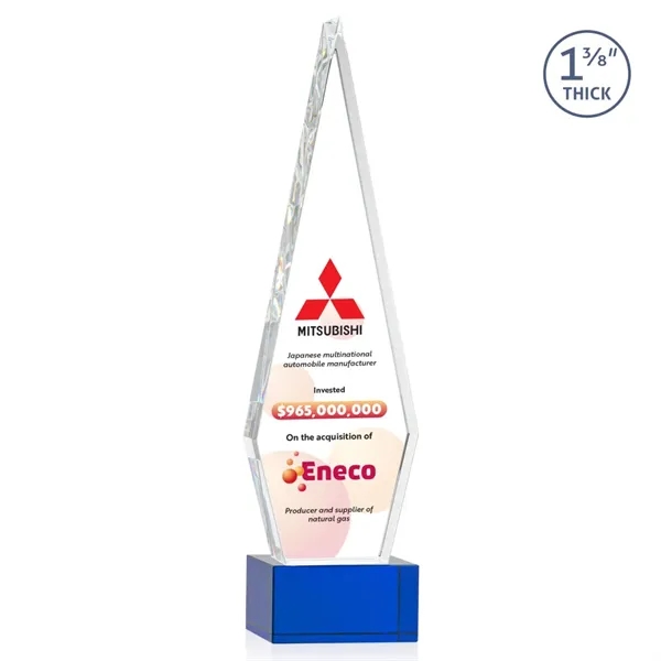 This Optical Crystal Springfield VividPrint™ Award on base features an elongated,... from ASI 84592 St Regis Group / St Regis