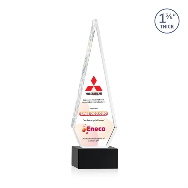 This Optical Crystal Springfield VividPrint™ Award on base features an elongated,... from ASI 84592 St Regis Group / St Regis