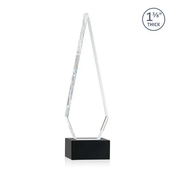 This Optical Crystal Springfield VividPrint™ Award on base features an elongated,... from ASI 84592 St Regis Group / St Regis