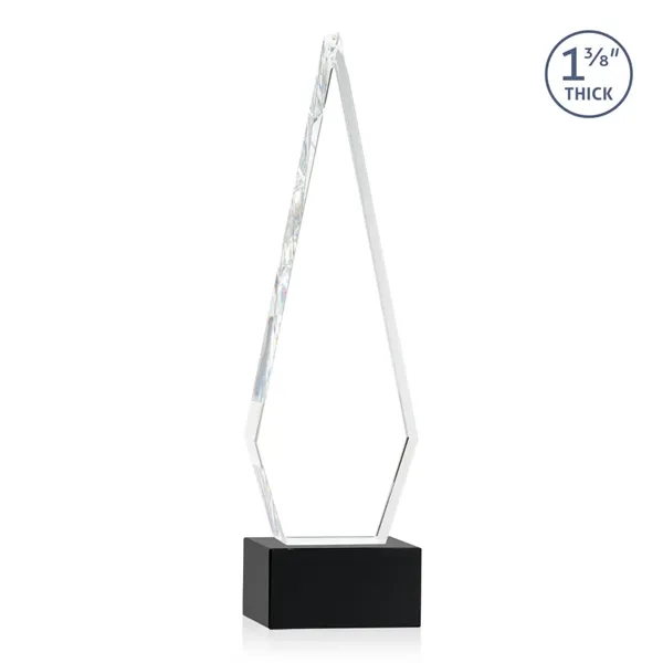 This Optical Crystal Springfield VividPrint™ Award on base features an elongated,... from ASI 84592 St Regis Group / St Regis