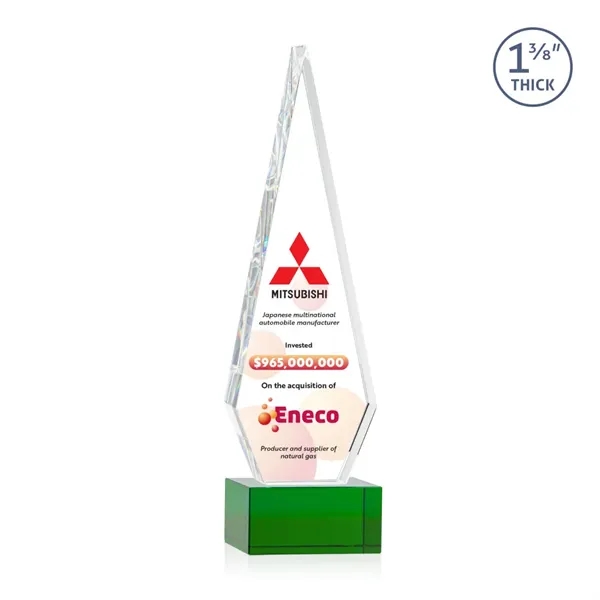 This Optical Crystal Springfield VividPrint™ Award on base features an elongated,... from ASI 84592 St Regis Group / St Regis