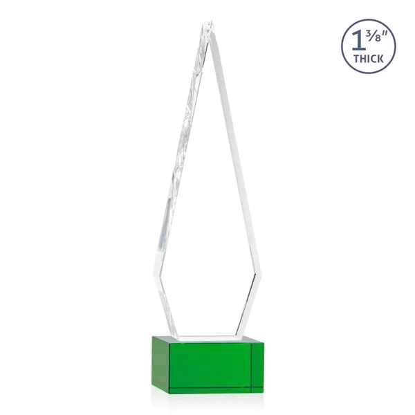 This Optical Crystal Springfield VividPrint™ Award on base features an elongated,... from ASI 84592 St Regis Group / St Regis