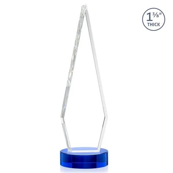 This Optical Crystal Springfield Award on base features an elongated, tall... from ASI 84592 St Regis Group / St Regis