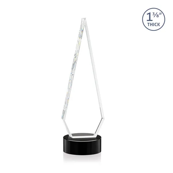 This Optical Crystal Springfield Award on base features an elongated, tall... from ASI 84592 St Regis Group / St Regis
