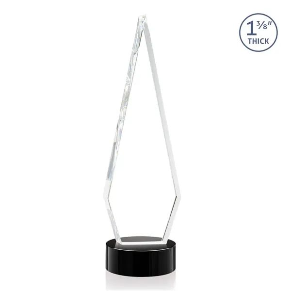This Optical Crystal Springfield Award on base features an elongated, tall... from ASI 84592 St Regis Group / St Regis