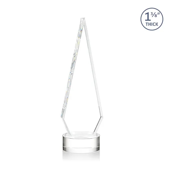 This Optical Crystal Springfield Award on base features an elongated, tall... from ASI 84592 St Regis Group / St Regis