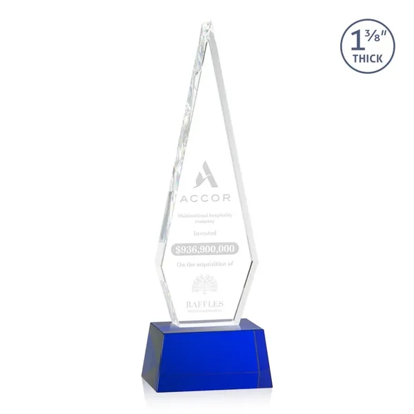 This Optical Crystal Springfield Award on base features an elongated, tall... from ASI 84592 St Regis Group / St Regis