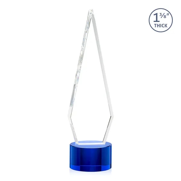 This Optical Crystal Springfield Award on base features an elongated, tall... from ASI 84592 St Regis Group / St Regis