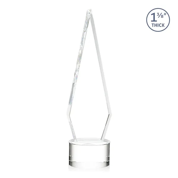 This Optical Crystal Springfield Award on base features an elongated, tall... from ASI 84592 St Regis Group / St Regis