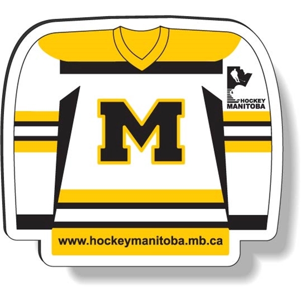 Custom Shape Vinyl Memo Magnet Screen-printed in PMS Spot Color(s).... from ASI 87400 ArtechPro