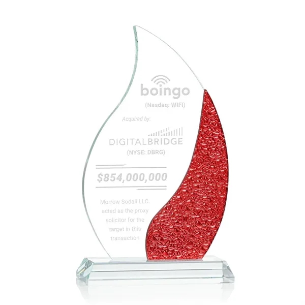 The Oakley Flame Award is a radiant Starfire Crystal masterpiece that... from ASI 84592 St Regis Group / St Regis