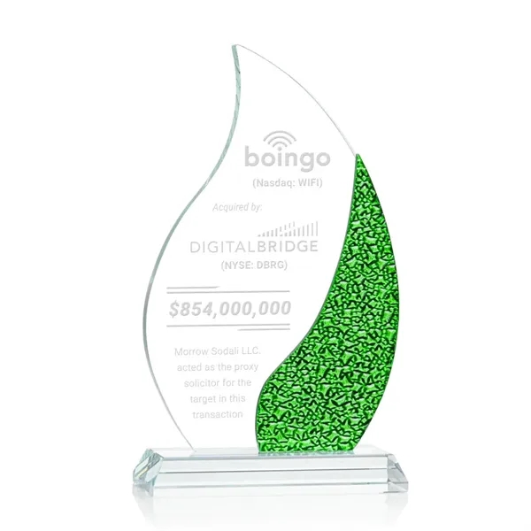 The Oakley Flame Award is a radiant Starfire Crystal masterpiece that... from ASI 84592 St Regis Group / St Regis