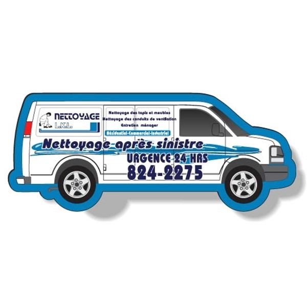 Custom Shape Vinyl Memo Magnet Screen-printed in PMS Spot Color(s).... from ASI 87400 ArtechPro