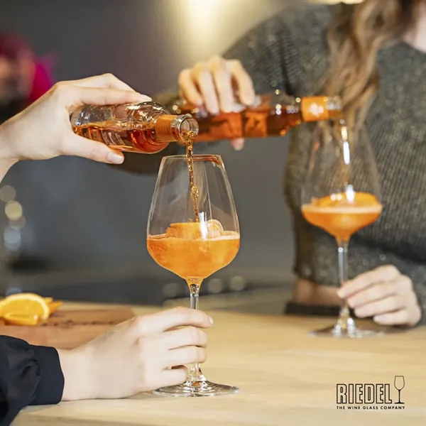 The RIEDEL Trauben Wine is a flat-bottom wine glass, with its... from ASI 84592 St Regis Group