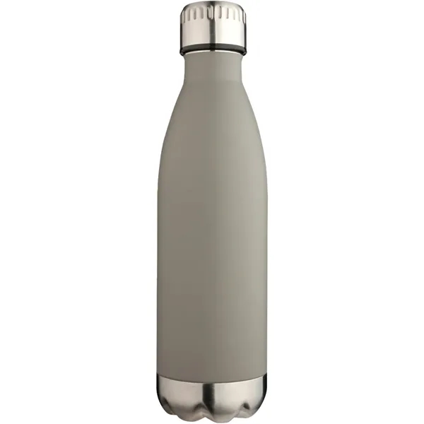 17-ounce bottle with double-wall insulation and a lid.... from ASI 57653 Gold Bond