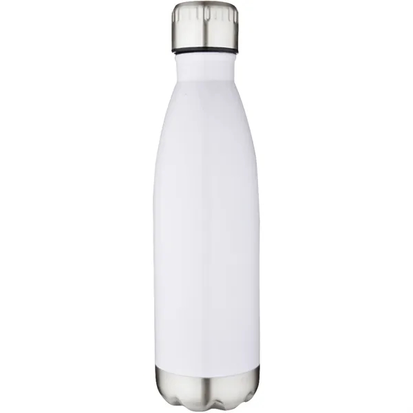 17-ounce bottle with double-wall insulation and a lid.... from ASI 57653 Gold Bond