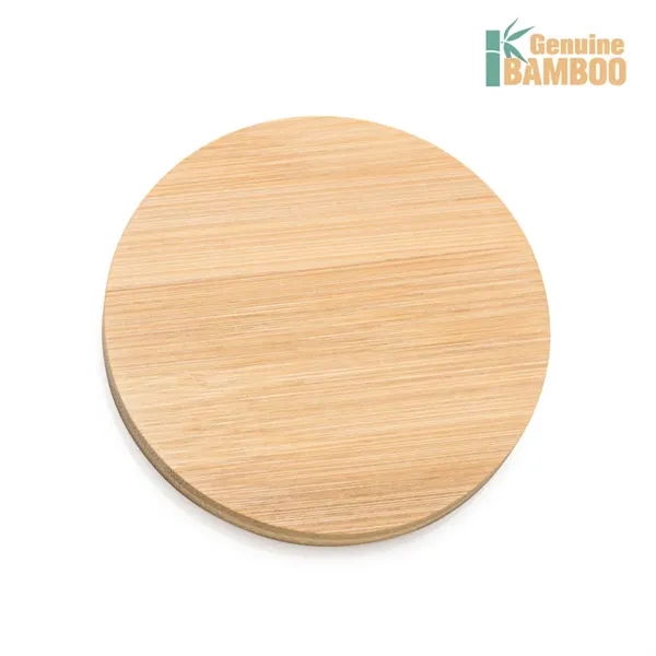 The Acton VividPrint™ Coaster, made of bamboo, features a stylish round... from ASI 84592 St Regis Group