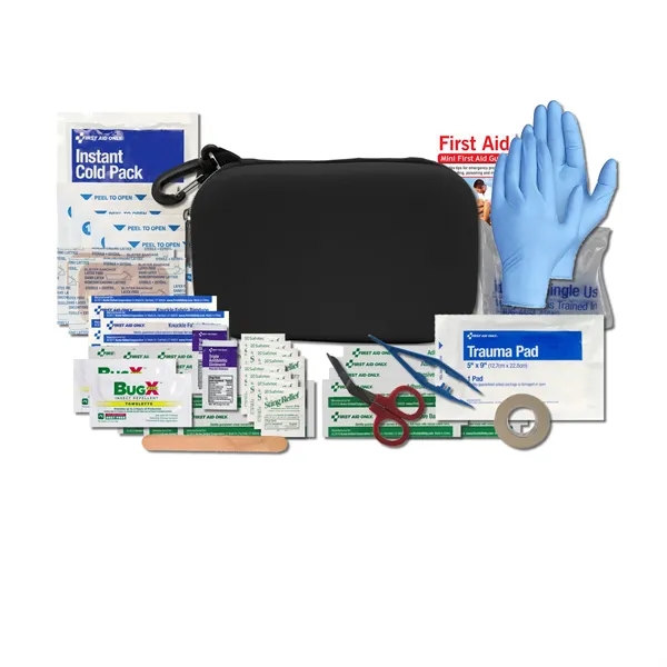Stay prepared with this compact first aid kit, customizable with your... from ASI 84514 Safety Made