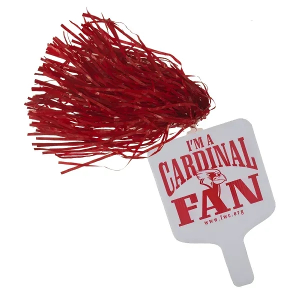 Shaped Hand Fan... from ASI 77280 Pepco Poms