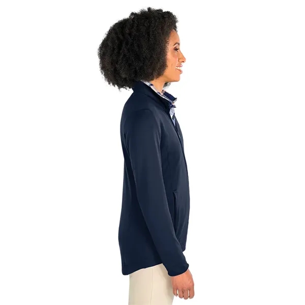 Our full-zip Women's Nu Fitness Jacket is a modern athleisure style... from ASI 44620 Charles River Apparel