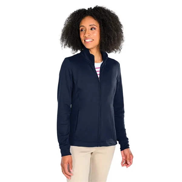 Our full-zip Women's Nu Fitness Jacket is a modern athleisure style... from ASI 44620 Charles River Apparel