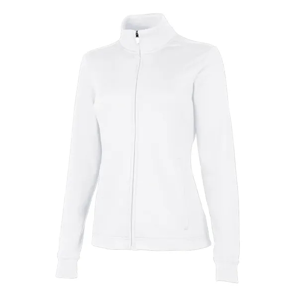 Our full-zip Women's Nu Fitness Jacket is a modern athleisure style... from ASI 44620 Charles River Apparel
