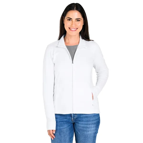Our full-zip Women's Nu Fitness Jacket is a modern athleisure style... from ASI 44620 Charles River Apparel