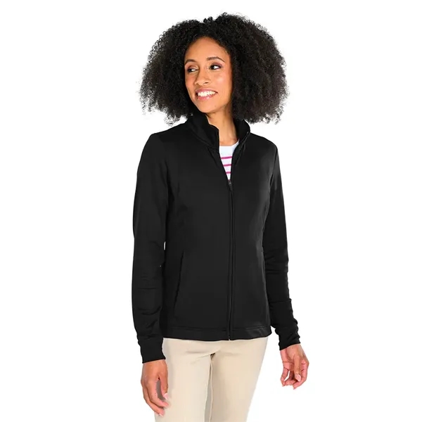 Our full-zip Women's Nu Fitness Jacket is a modern athleisure style... from ASI 44620 Charles River Apparel