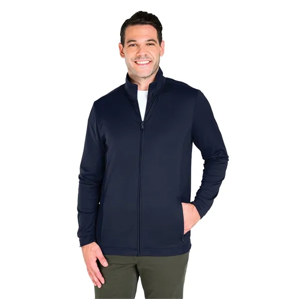 Our full-zip Men's Nu Fitness Jacket is a modern athleisure style... from ASI 44620 Charles River Apparel