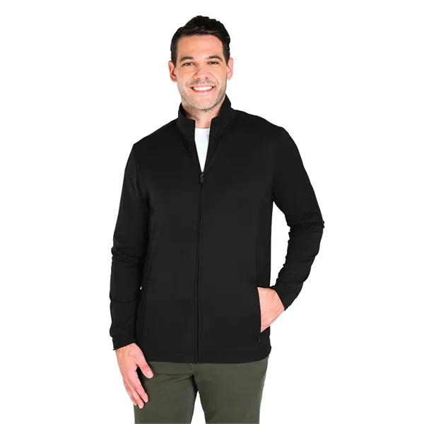 Our full-zip Men's Nu Fitness Jacket is a modern athleisure style... from ASI 44620 Charles River Apparel