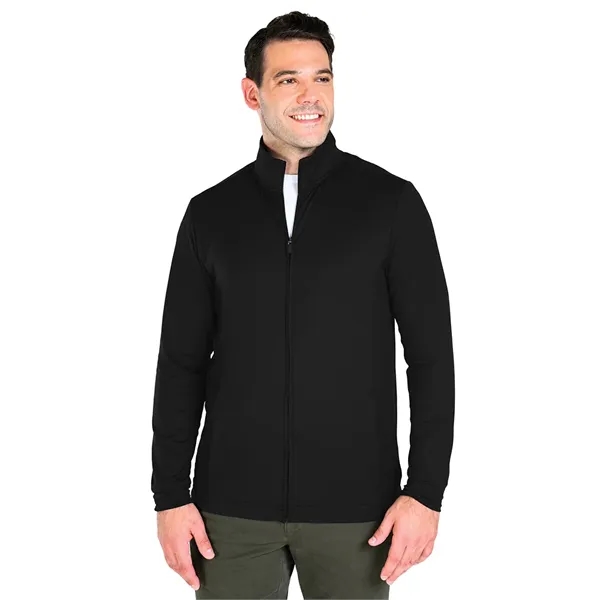 Our full-zip Men's Nu Fitness Jacket is a modern athleisure style... from ASI 44620 Charles River Apparel