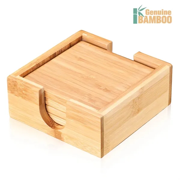 Fairfax Bamboo VividPrint™ Coasters Set - Set of 4... from ASI 84592 St Regis Group