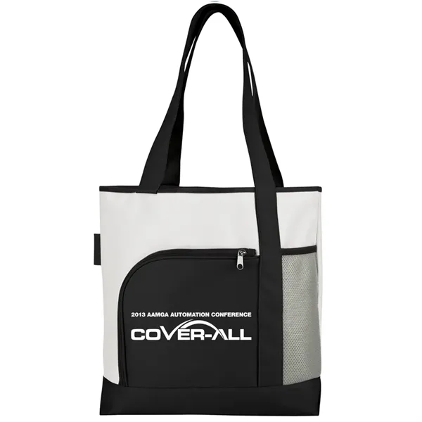 Two tone 600D polyester large capacity tote.... from ASI 31517 Admart Products / Admart Line