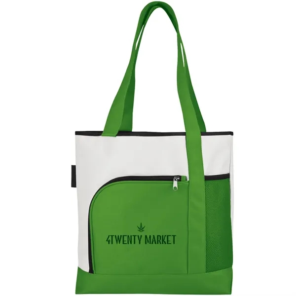 Two tone 600D polyester large capacity tote.... from ASI 31517 Admart Products / Admart Line