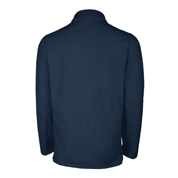 Our Men's Terrain Textured Fleece Jacket is a  wind and... from ASI 44620 Charles River Apparel