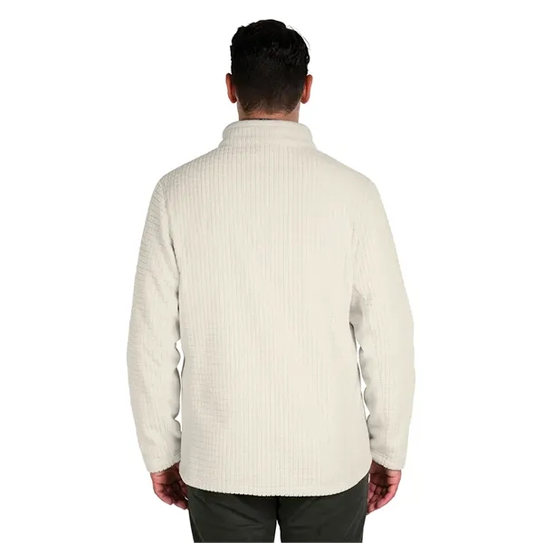 Our Men's Terrain Textured Fleece Jacket is a  wind and... from ASI 44620 Charles River Apparel