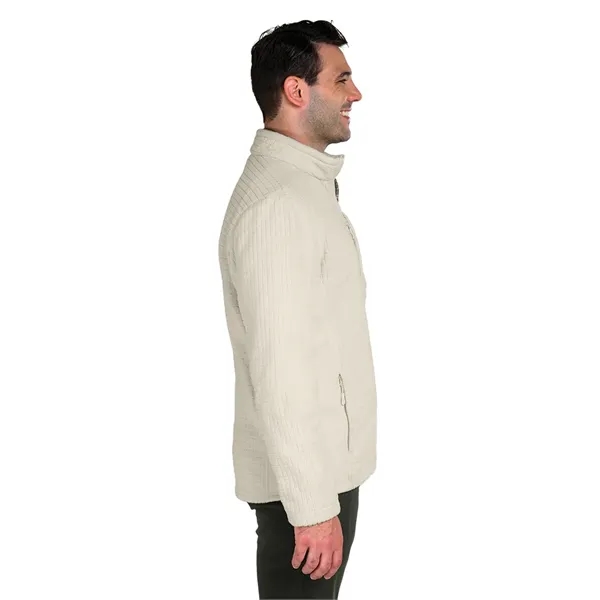 Our Men's Terrain Textured Fleece Jacket is a  wind and... from ASI 44620 Charles River Apparel