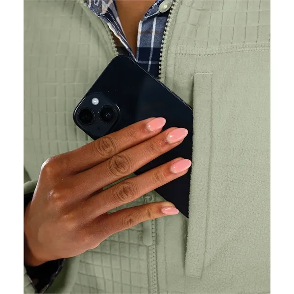 Our Women's Terrain Textured Fleece Jacket is a  wind and... from ASI 44620 Charles River Apparel