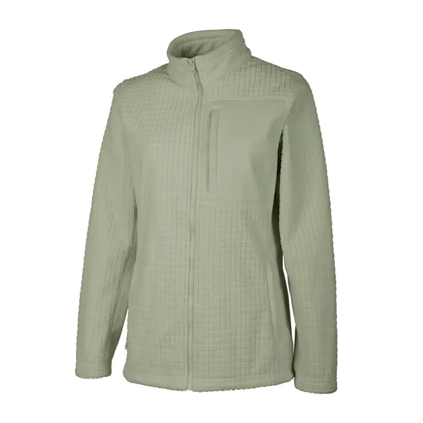 Our Women's Terrain Textured Fleece Jacket is a  wind and... from ASI 44620 Charles River Apparel
