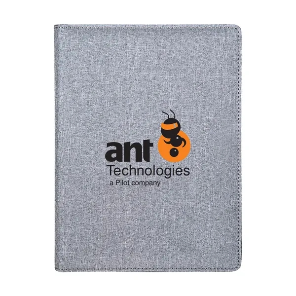 Linen tech organizer portfolio notebook.... from ASI 31517 Admart Products / Admart Line