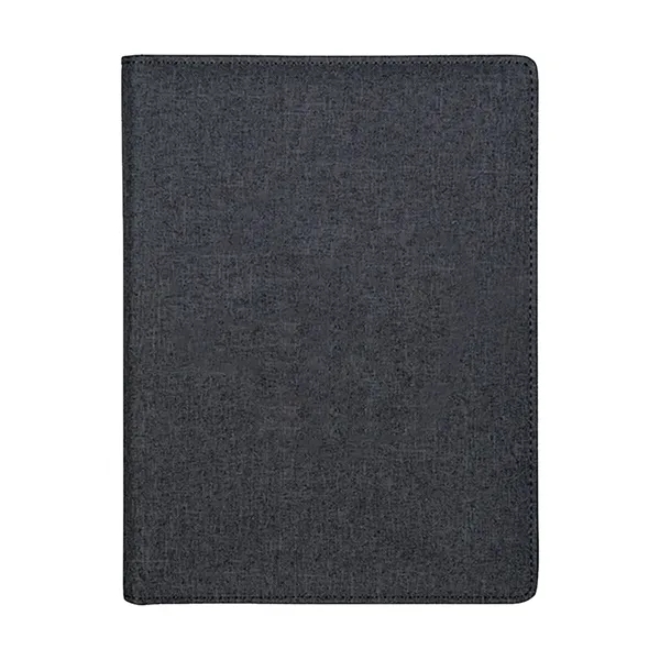 Linen tech organizer portfolio notebook.... from ASI 31517 Admart Products / Admart Line