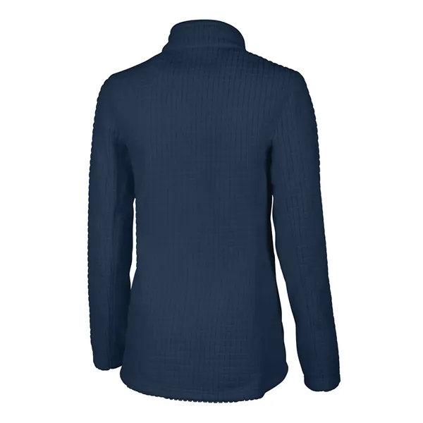 Our Women's Terrain Textured Fleece Jacket is a  wind and... from ASI 44620 Charles River Apparel