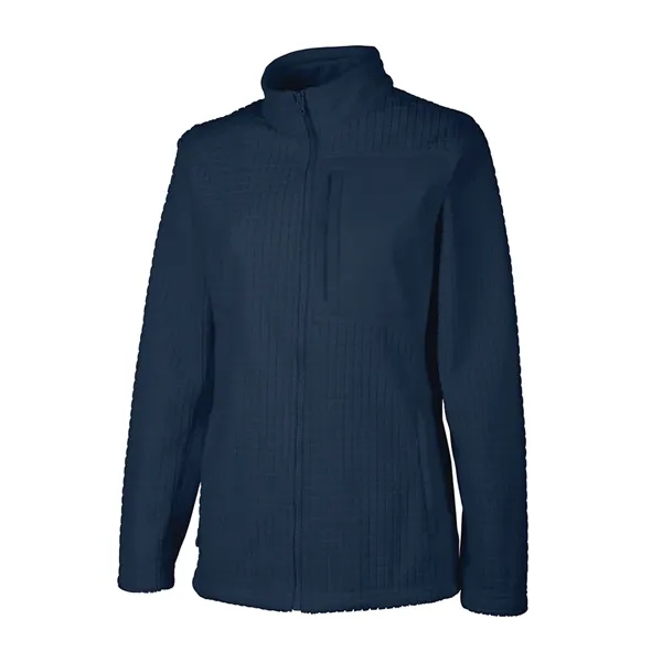 Our Women's Terrain Textured Fleece Jacket is a  wind and... from ASI 44620 Charles River Apparel