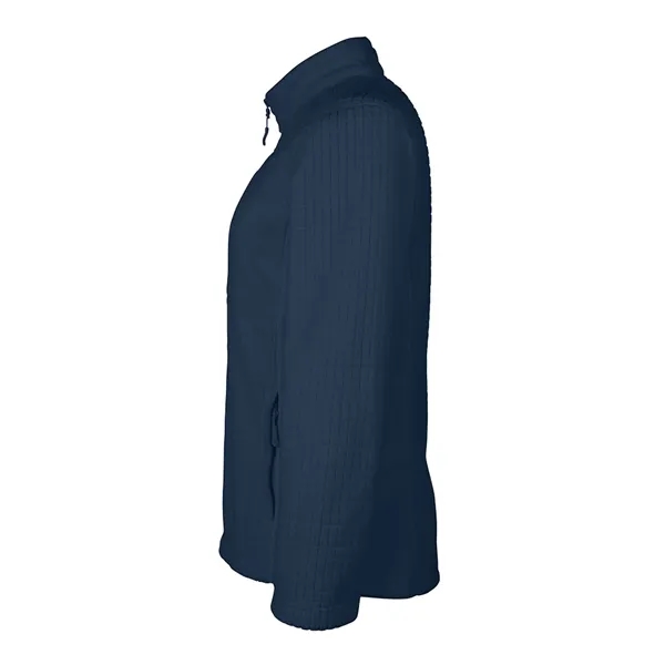 Our Women's Terrain Textured Fleece Jacket is a  wind and... from ASI 44620 Charles River Apparel