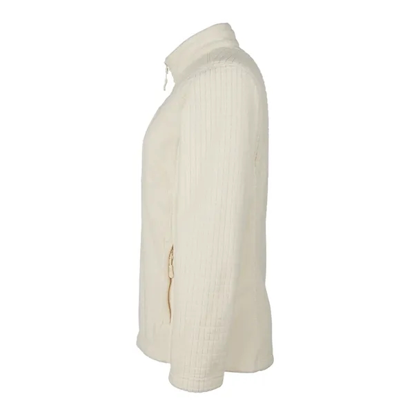 Our Women's Terrain Textured Fleece Jacket is a  wind and... from ASI 44620 Charles River Apparel