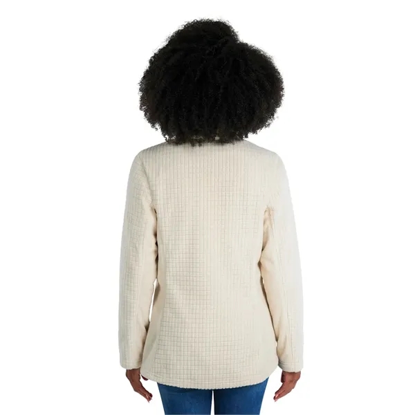 Our Women's Terrain Textured Fleece Jacket is a  wind and... from ASI 44620 Charles River Apparel