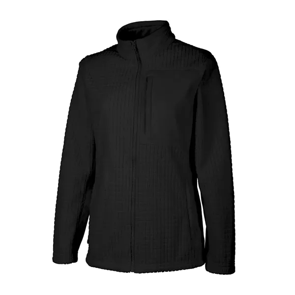 Our Women's Terrain Textured Fleece Jacket is a  wind and... from ASI 44620 Charles River Apparel