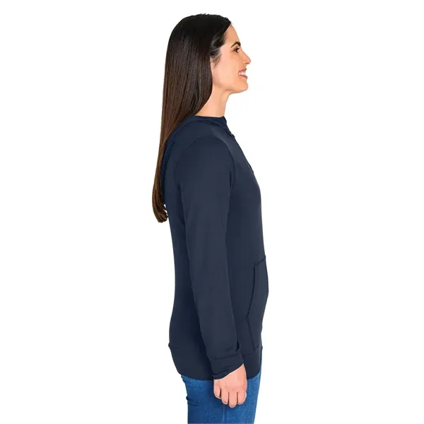 Our comfortable Women's Pulse Performance Quarter Zip Hoodie, has UV protection,... from ASI 44620 Charles River Apparel